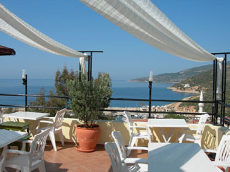 Kalkan roof top restaurant